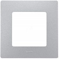 Рамка универсальная Legrand Etika 1-м. алюминий  картинка